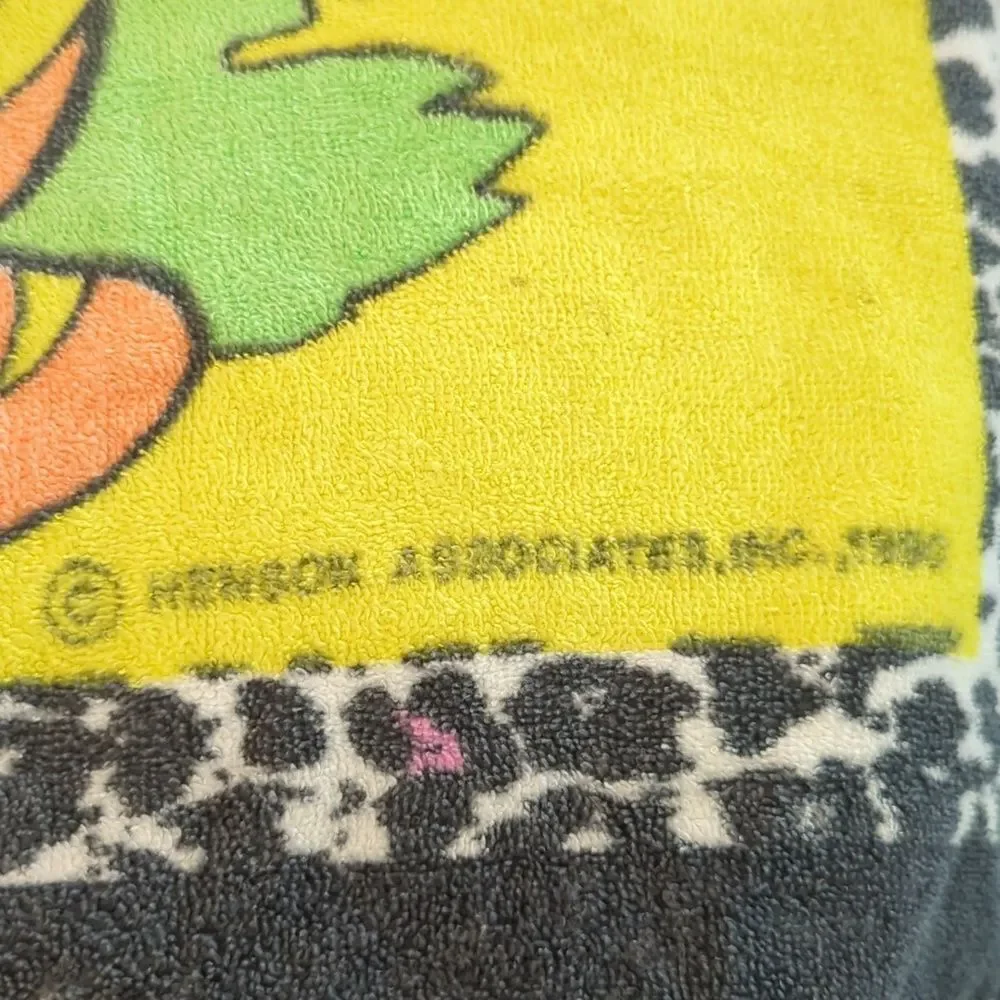 Muppet Babies vintage‎ 90s beach towel Jim Hensen